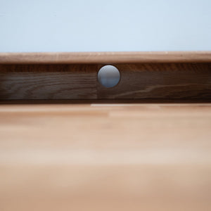 Mesa escritorio de madera maciza de roble Ana | NordicStory