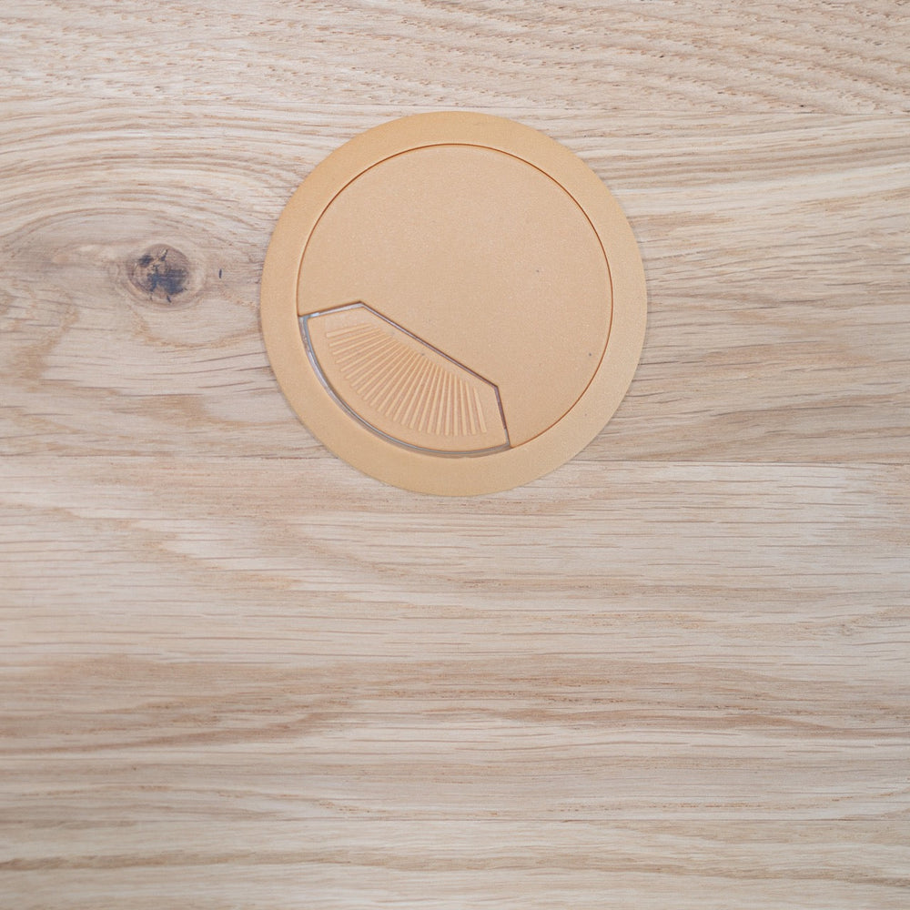 Mesa escritorio de madera maciza de roble Eric | NordicStory