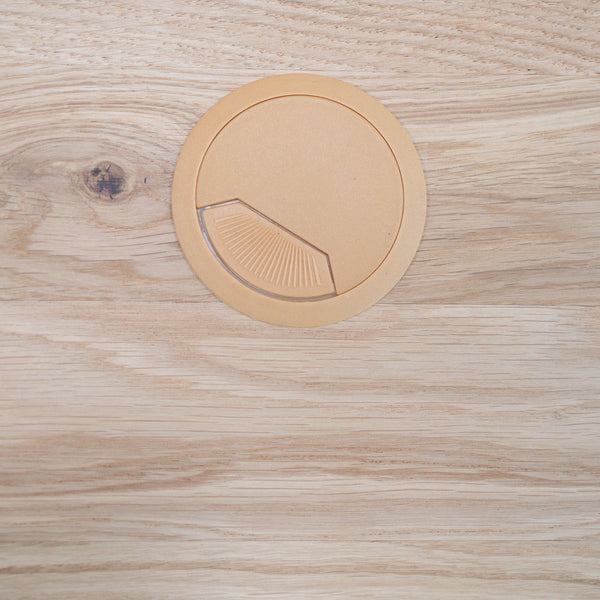 Mesa escritorio de madera maciza de roble Eric | NordicStory