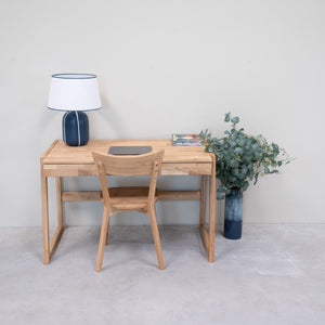 Mesa escritorio de madera maciza de roble Eric | NordicStory
