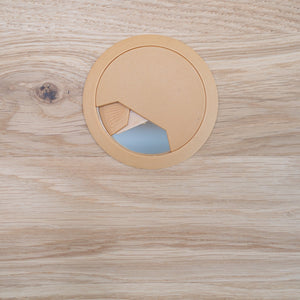 Mesa escritorio de madera maciza de roble Eric | NordicStory