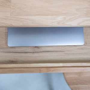 Mesa escritorio de madera maciza de roble Eric | NordicStory