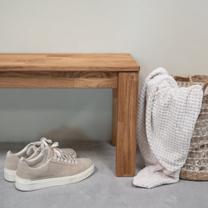 Banco de madera maciza de roble Mauritz 4 | NordicStory