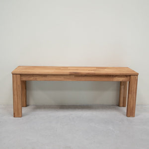 Banco de madera maciza de roble Mauritz 4 | NordicStory