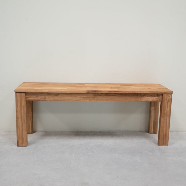 Banco de madera maciza de roble Mauritz 4 | NordicStory