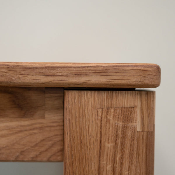 Banco de madera maciza de roble Mauritz 4 | NordicStory