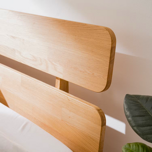 Cama de madera maciza de roble Escandi 2 | NordicStory
