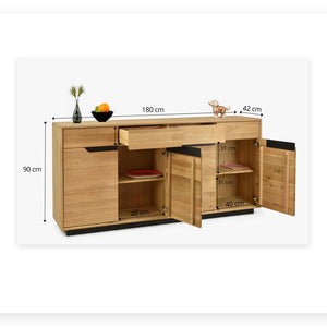 Aparador de madera maciza roble Bremen | NordicStory