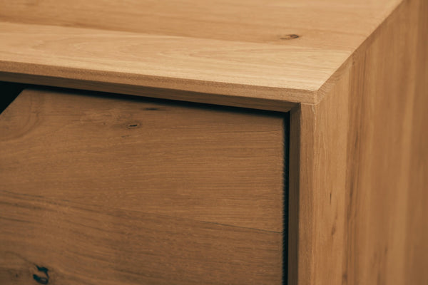 Vitrina de madera maciza roble Bremen 2 | NordicStory