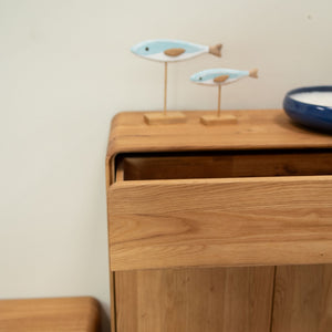 Zapatero de madera maciza roble Geneva | NordicStory