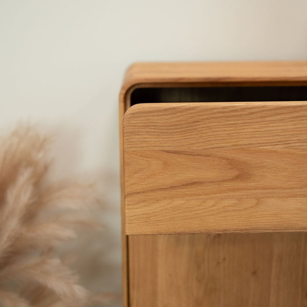 Zapatero de madera maciza roble Geneva | NordicStory