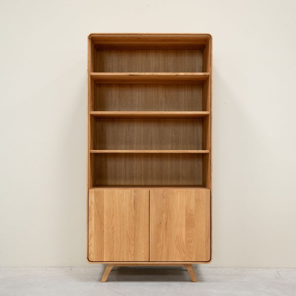 Vitrina de madera maciza roble Geneva 2 | NordicStory