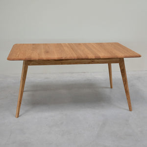 Mesa de comedor extensible de madera maciza roble Geneva | NordicStory
