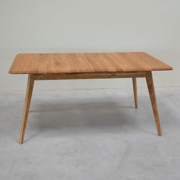Mesa de comedor extensible de madera maciza roble Geneva | NordicStory