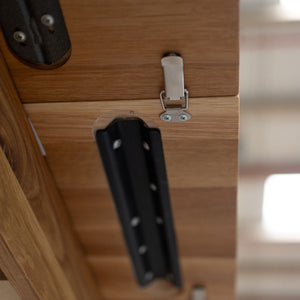 Mesa de comedor extensible de madera maciza roble Geneva | NordicStory