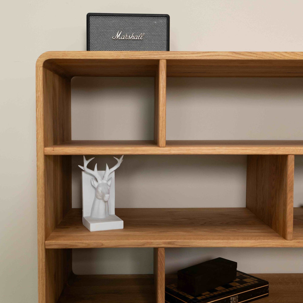 Libreria de madera maciza roble Geneva 1 | NordicStory