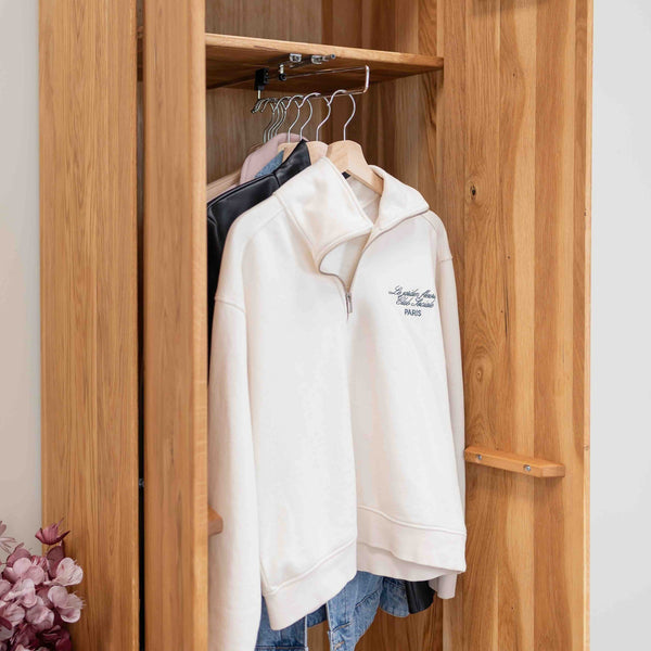 Armario de 2 puertas de madera maciza roble Geneva | NordicStory