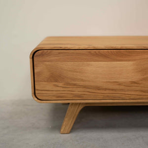 Mueble de TV de madera maciza roble Geneva | NordicStory
