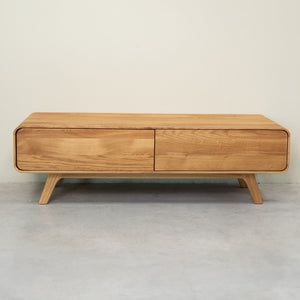 Mueble de TV de madera maciza roble Geneva | NordicStory