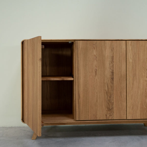 Aparador de madera maciza roble Geneva 2 | NordicStory