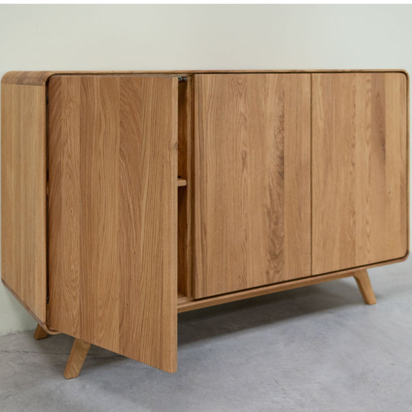 Aparador de madera maciza roble Geneva 2 | NordicStory