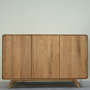 Aparador de madera maciza roble Geneva 2 | NordicStory