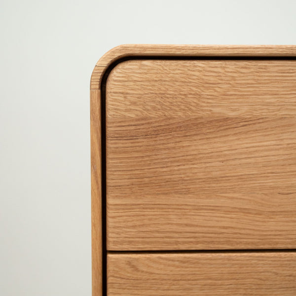 Comoda de madera maciza roble Geneva | NordicStory