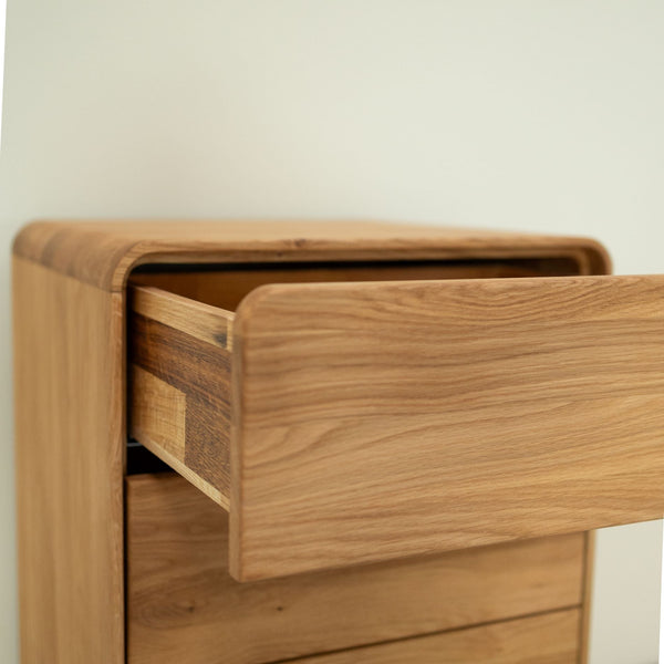 Comoda de madera maciza roble Geneva 1 | NordicStory