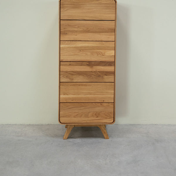 Comoda de madera maciza roble Geneva 1 | NordicStory