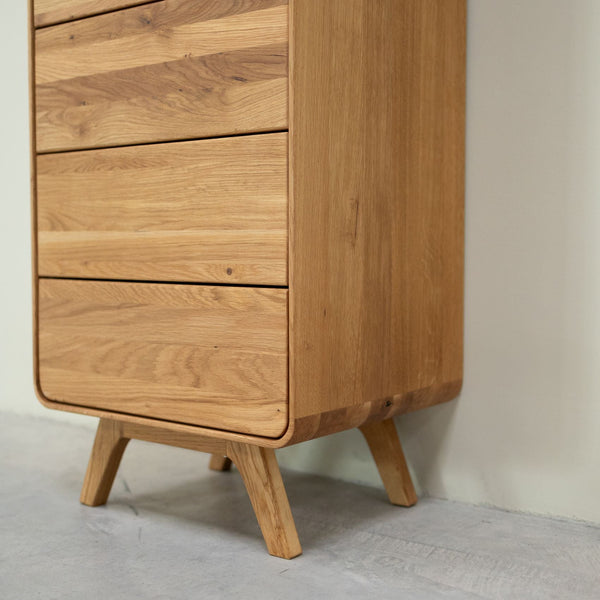 Comoda de madera maciza roble Geneva 1 | NordicStory