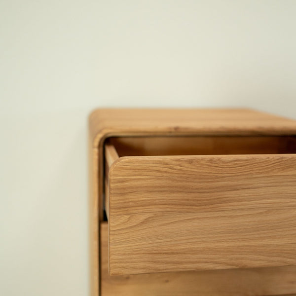 Comoda de madera maciza roble Geneva 1 | NordicStory