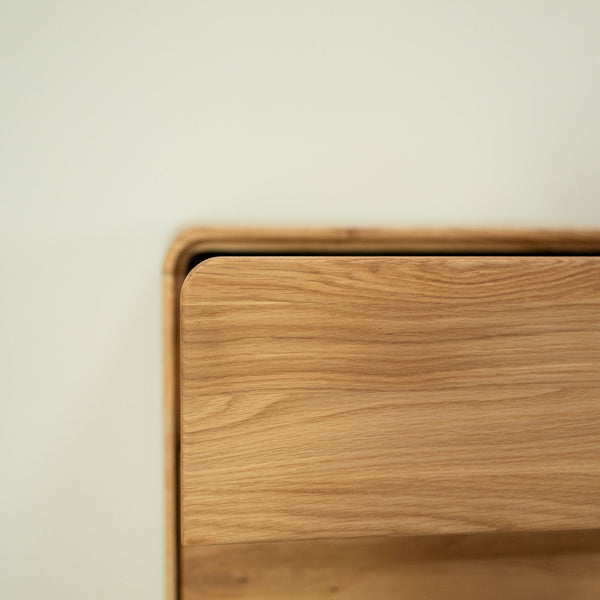 Comoda de madera maciza roble Geneva 1 | NordicStory