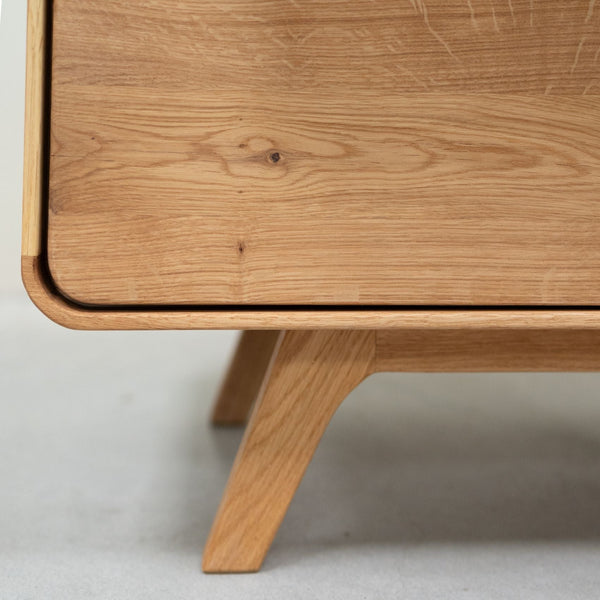 Comoda de madera maciza roble Geneva 2 | NordicStory