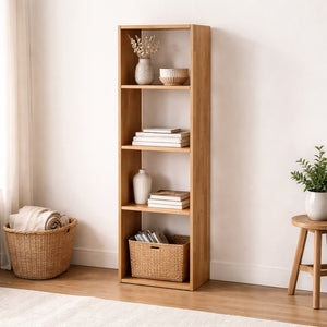 Estanteria Librería de madera maciza de roble Denmark 1 | NordicStory