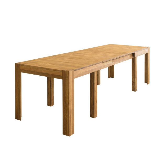 Mesa extensible de comedor de madera maciza de roble XL | NordicStory