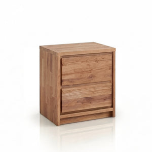 Mesa de noche de madera maciza de roble Oregon | NordicStory