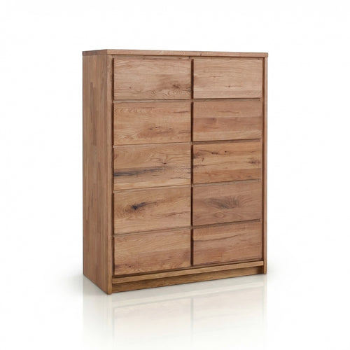 Aparador alto de madera maciza de roble Oregon 1.5 | NordicStory