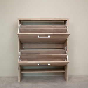 Zapatero de madera maciza de roble Arizona | NordicStory
