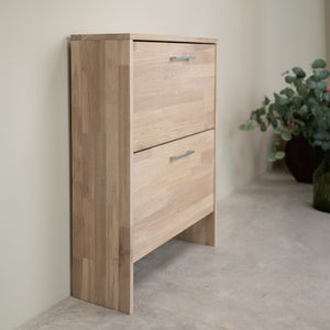 Zapatero de madera maciza de roble Arizona | NordicStory
