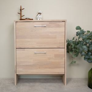 Zapatero de madera maciza de roble Arizona | NordicStory
