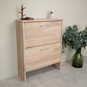 Zapatero de madera maciza de roble Arizona | NordicStory
