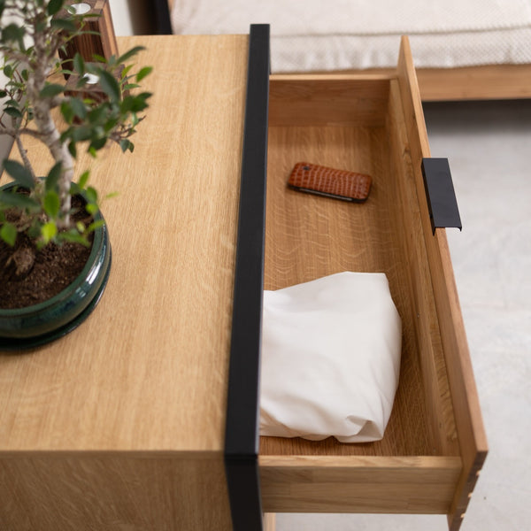 Cómoda de madera maciza roble Runa | NordicStory