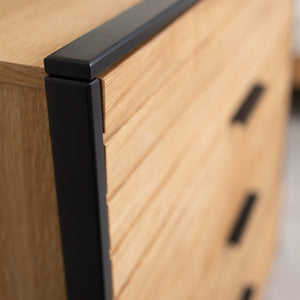 Cómoda de madera maciza roble Runa | NordicStory