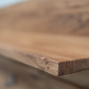 Perchero de pared de madera maciza de roble Pola