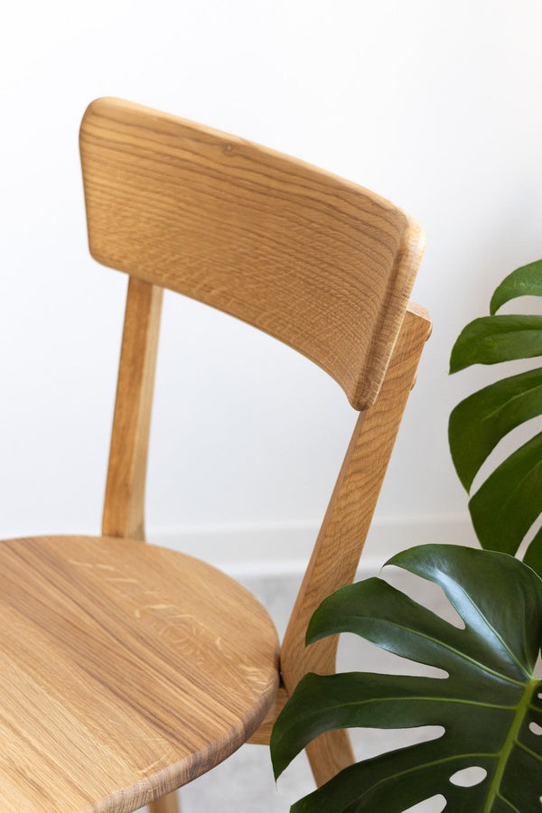 Pack de 2 o 4 Sillas de Comedor de Madera Maciza de Roble Diana | NordicStory