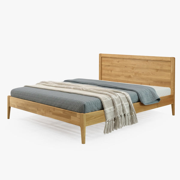 Cama de madera maciza roble Milan  | NordicStory