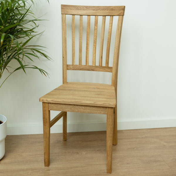 Pack de 2 o 4 Sillas de Comedor de Madera Maciza de Roble Provance | NordicStory
