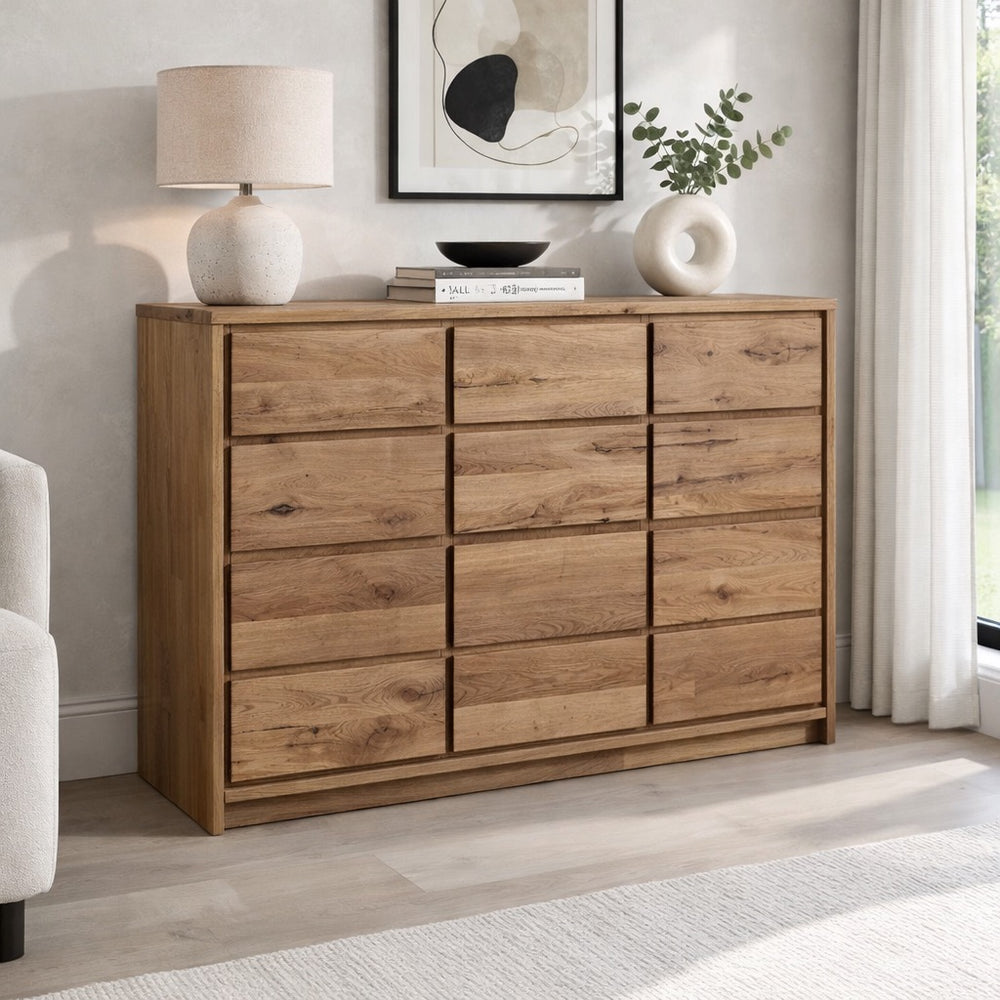 Cómoda aparador de madera maciza de roble Oregon | NordicStory