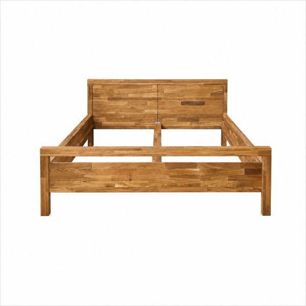 Cama de madera maciza roble Next | NordicStory