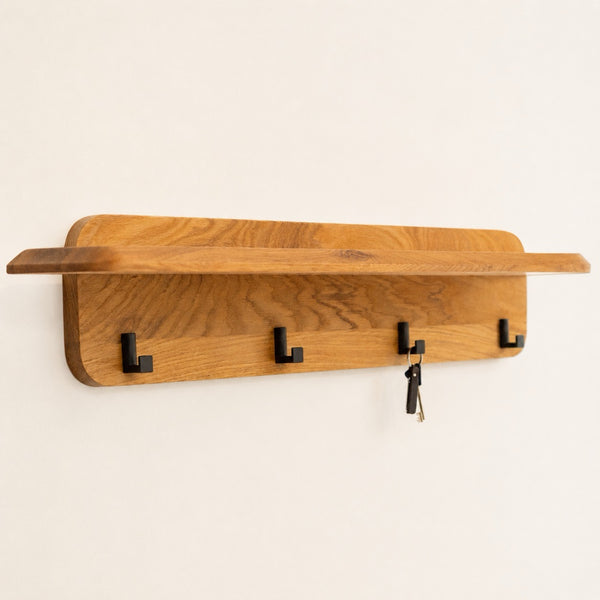 Perchero de madera maciza roble Geneva | NordicStory